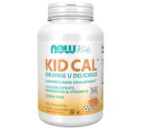 Now Foods Kid Cal Orange U Delicious 100 Chewables Calcium Magnesium & Vitamin D