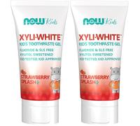 Now Foods Kids' Xyliwhite Strawberry Splash Toothpaste Gel, 85 g (Pack of 2)