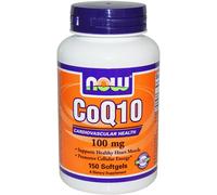 Now Foods Koenzym Q10 100 Mg Vit E 150 Softgels