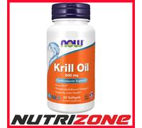 Now Foods Krill Oil 500mg Cardiovascular Support Joint Health - 60 softgels