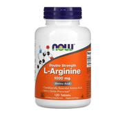 NOW Foods, L-Arginine, 1,000 mg, 120 Tablets, Exp: 07/2029