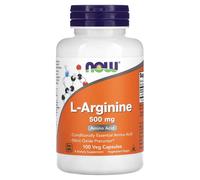 NOW Foods L-Arginine 500mg Capsules 100 Capsules