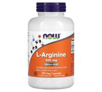 NOW Foods L-Arginine 500mg Capsules 250 Capsules