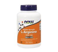 NOW Foods L-Arginine Amino Acid | Dilation of Blood Vessels | 1000mg 120 Tablets