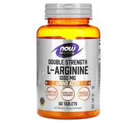 NOW Foods L Arginine Pump Support 1000mg Tablets - 60 Tablets
