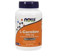 NOW Foods L-Carnitine 1000mg 50 Tablets