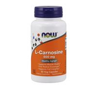 NOW Foods L-Carnosine, 500mg Vegicaps 50 Vegicaps