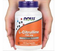 NOW Foods L-Citrulline, 750mg - 90 vcaps