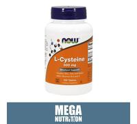 NOW Foods L-Cysteine 500mg 100 Tablets | Skin, Hair and Nails Supplement Amino