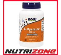 Now Foods L-Cysteine 500mg Healthy Skin Nails Hair Structural Support 100 tablet