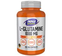 NOW Foods L-Glutamine 1,000mg 120 Capsules, Immune Support, Muscle Health Energy