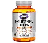 NOW Foods L Glutamine Recovery 1000mg Capsules - 120 Vegan Capsules