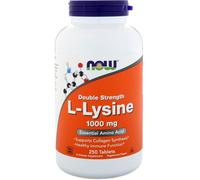 Now Foods L-Lysine 1000 mg Essential Amino Acid Immune Support 250 Tablets