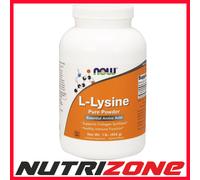Now Foods L-Lysine 1000mg Immune Health Collagen Synthesis Powder - 454 grams
