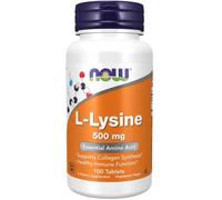 NOW Foods L-Lysine 500mg Tablets 100 Tablets