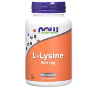 Now Foods L-Lysine Capsules, 500 mg, Pack of 100