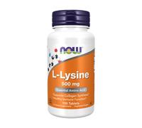 NOW Foods L Lysine Immune Health 500mg Tablets - 100 Tablets