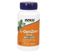 NOW Foods L-OptiZinc, 30mg - 100 vcaps