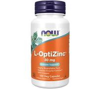 NOW Foods L-OptiZinc, 30mg - 100 vcaps