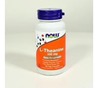 Now Foods L-theanine 100 mg with green tea, 90 capsules