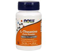 NOW Foods L-Theanine - 28g( Pure Powder) Free Uk P&P