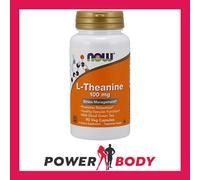 Now Foods L-theanine 100 mg with green tea, 90 capsules