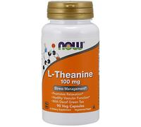 Now Foods L-Theanine with Decaf Green Tea, 100mg - 90 vcaps - Stress Management