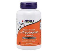 Now Foods, L-Tryptophan, Double Strength, 1,000 mg, 60 Tablets