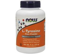 NOW Foods Powder L-Tyrosine – Pure Neurotransmitter Support – 113 g