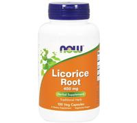 NOW Foods Licorice Root, 450mg - 100 vcaps Free P&P