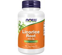 NOW Foods Licorice Root, 450mg - 100 vcaps Free P&P
