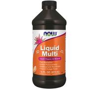 NOW Foods Liquid Multi Tropical Orange Iron Free 473ml