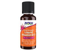 NOW Foods Liquid Vitamin D-3 Extra Strength 1oz, Immune System and Bone Health