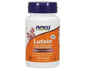 Now Foods Lutein 10mg - 120 Softgels - Supports Eye Health