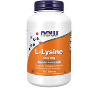 NOW Foods L-Lysine, 500mg, 250 tablets