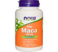 Now Foods, Maca, Raw, 750 mg, 90 Veggie Caps