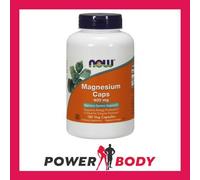 NOW Foods Magnesium, 400mg - 180 vcaps