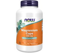 NOW Foods Magnesium, 400mg - 180 vcaps