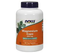 NOW Foods Magnesium, 400mg - 180 vcaps