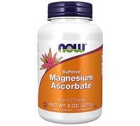 Now Foods, Magnesium Ascorbate, 227g Vegan Powder, Vitamin C, Minerals, Gluten Free, Soy Free, Vegetarian