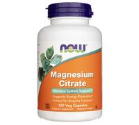 NOW Foods Magnesium Citrate, 400mg - 120 vcaps