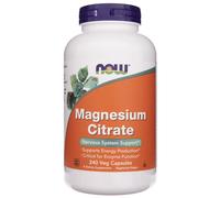 NOW Foods Magnesium Citrate, 400mg - 240 vcaps
