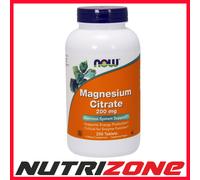Now Foods Magnesium Citrate 200mg Nervous System Support - 250 tablets