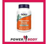 NOW Foods Magnesium Citrate, 227g(Pure Powder)