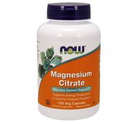 NOW Foods | Magnesium Citrate- 400mg | 1 x 120 vcaps