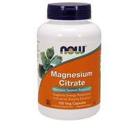 NOW Foods Magnesium Citrate, 400mg - 120 vcaps
