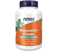 NOW Foods Magnesium Citrate 400mg Capsules 120 Capsules