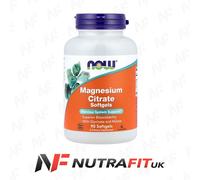 NOW FOODS MAGNESIUM CITRATE glycinate malate oxide super bioavailbility softgels