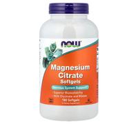 NOW Foods Magnesium Citrate Softgels 180 Softgels