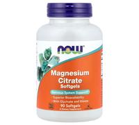 NOW Foods Magnesium Citrate Muscle Relaxation Softgels - 90 Softgels